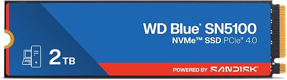 WD Blue SN5100 NVME™ 2TB M.2 2280