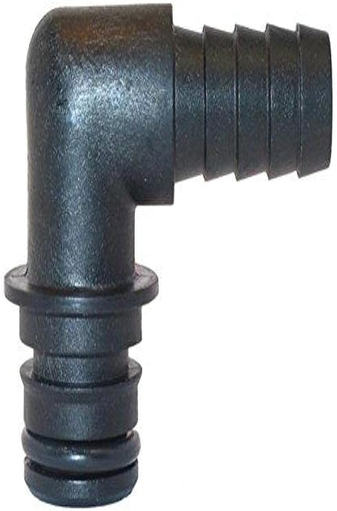 Flojet 20381-009 1202.1098 20381009, Port Kit 90 Degree Elbow, 1/2 inch Hose, One, Blank Ski