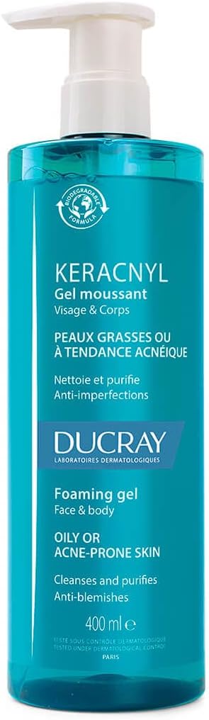 Ducray Keracnyl Gel 400 ML YENİ FORMÜL