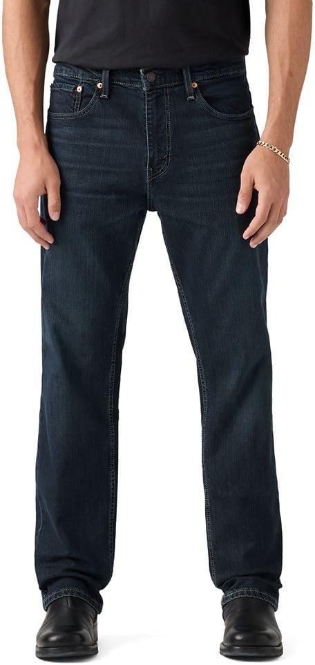 Levi's 559 Men's Denim Pants, Stretch, Zipper Fly, Relaxed, Straight Fit