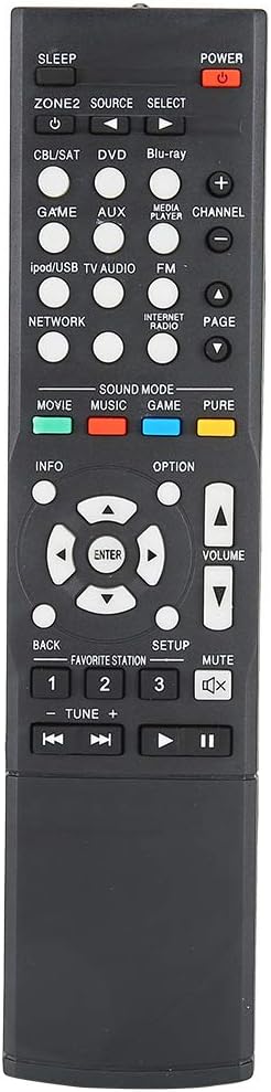 Remote Control with Large Buttons for Denon RC-1168 AVR-1613 AVR-S710W AVR-X1200W AVR-X1100W AVR-S700W AVRX1000