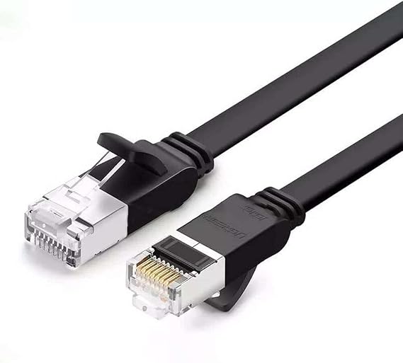 Ugreen Cat6 Flat Pure Copper Metal Konnektör UTP Ethernet Kablosu 3 Metre
