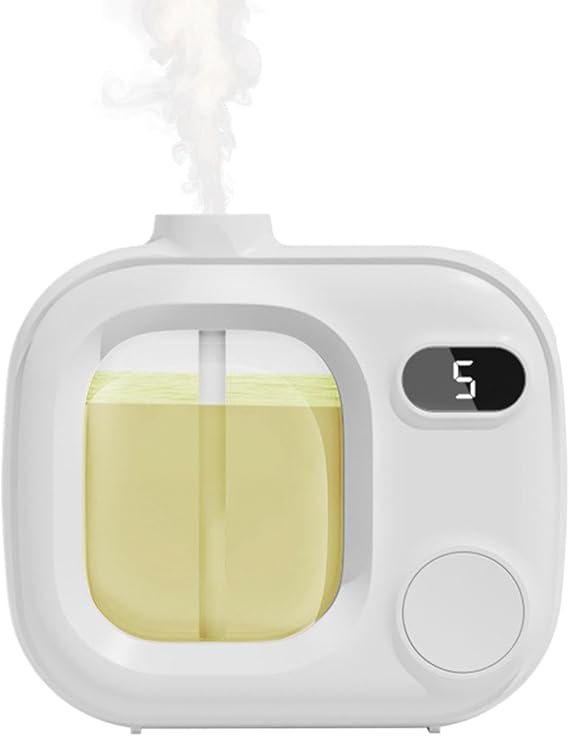 Smart Waterless Oil Diffuser, Automatic Scent, Wall Mount