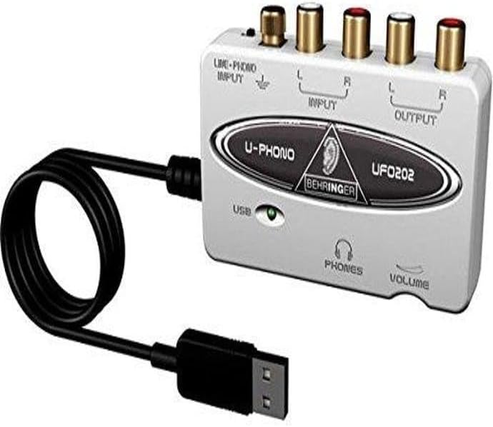Behringer U-phono UFO202 - audio converters (USB Type-A)