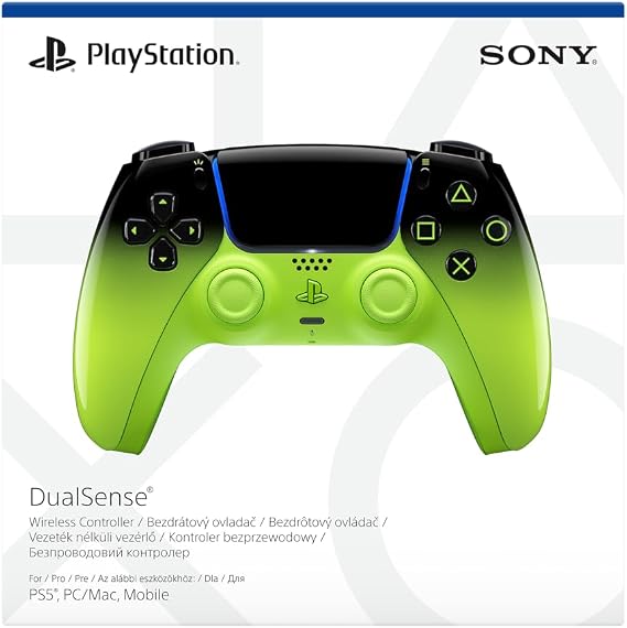 Sony PlayStation 5 DualSense Wireless Controller Oyun Kolu - Remix Green (Bilkom - Resmi Distribütör Garantili)