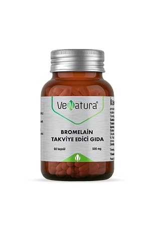 Venatura Bromelain 60 Kapsül AROMASIZ Renkli