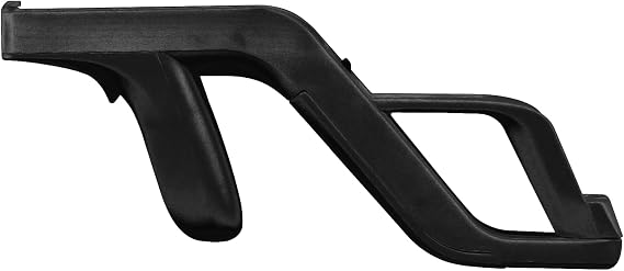 OSTENT Light Gun Attachment for Nintendo Wii/Wii U Remote Nunchuck Zapper Shooting Games, Coloe Black