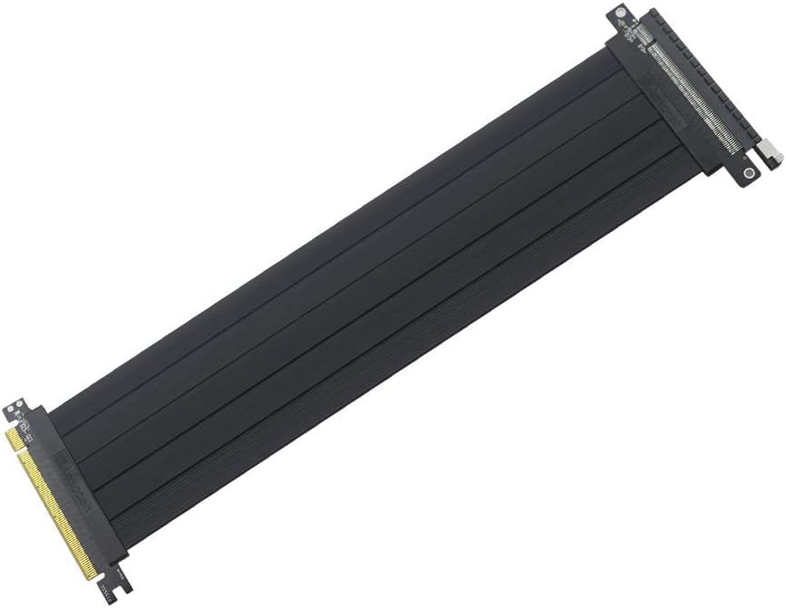 PCI-Express 16x Riser Card Extension Conversion Cable 30cm Flexible Riser Ribbon Cable Extension Port Adapter Fast Riser Card