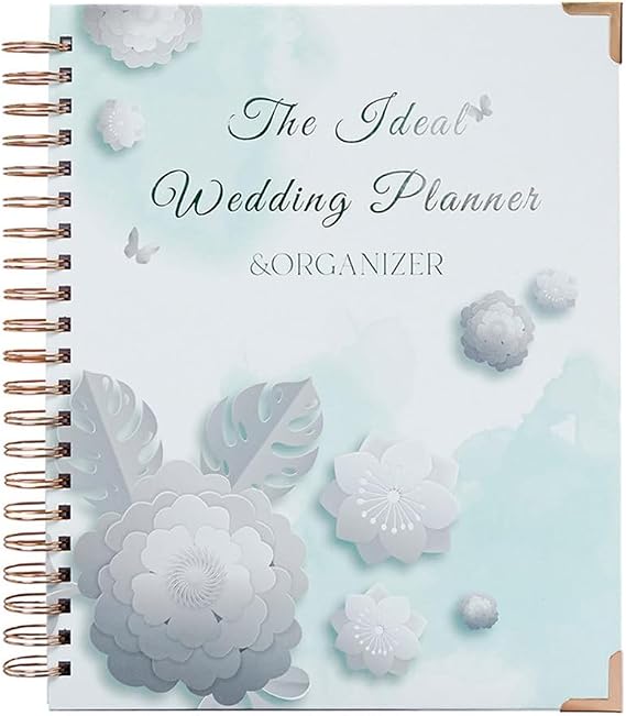 2024 Wedding Planner & Organizer - Wedding Planner Book for Bride, 9.3 Inch X 11.3 Inch Diary Engagement Gift Book