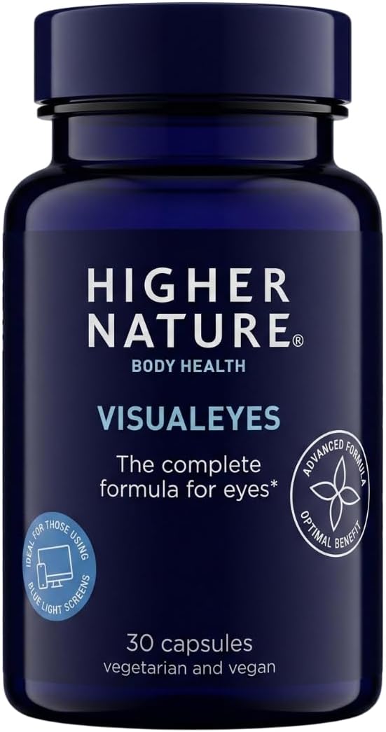 Higher Nature VisualEyes - Supports Vision - 30 Capsules