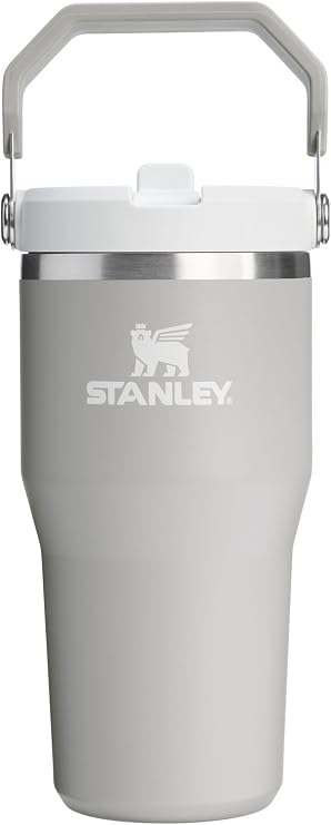 STANLEY Classic IceFlow Stainless Steel Tumbler with Straw, Vacuum Insulated Water Bottle for Home, Office or Car, Reusable Cup with Straw Leakproof