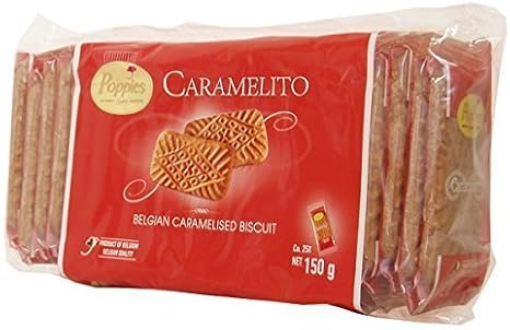 Poppies Caramel Biscuit Individually Packaged, 5.3 oz 150 g