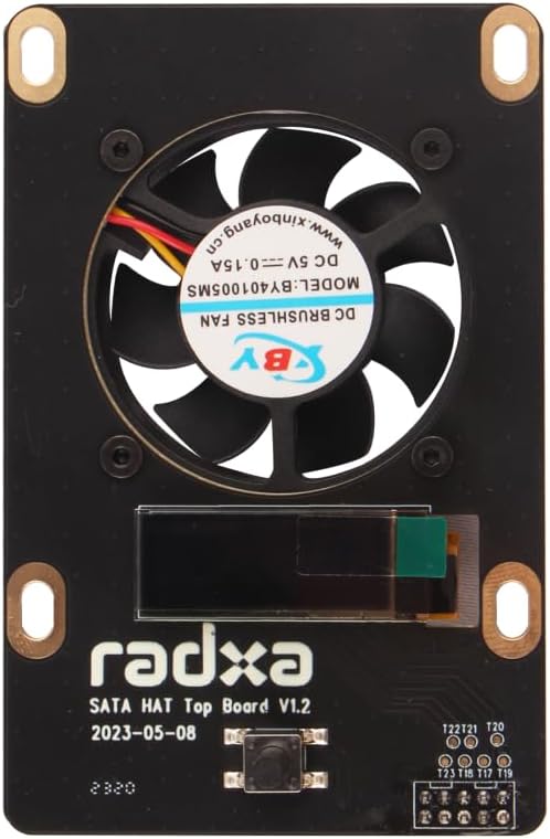 Designed for Radxa Penta SATA HAT Topboard, Radxa Penta SATA HAT