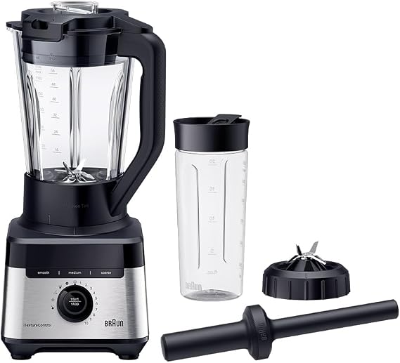 Braun PowerBlend 7 - Blender 1400W 10 Levels + Pulse TriAction Black