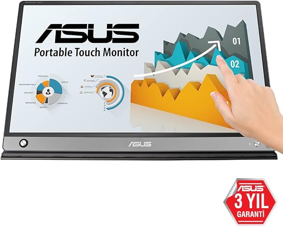 Asus ZenScreen MB16AMT 15.6" 5ms MicroHDMI Taşınabilir Full HD IPS Monitör