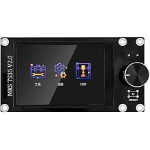 Makerbase Mks Robin Nano V3.1 32ビットマザーボードと互換性あり - TMC2209モータードライブ付きコントロールパネル、3Dプリンター用3DタッチスクリーンTS35 V2.0