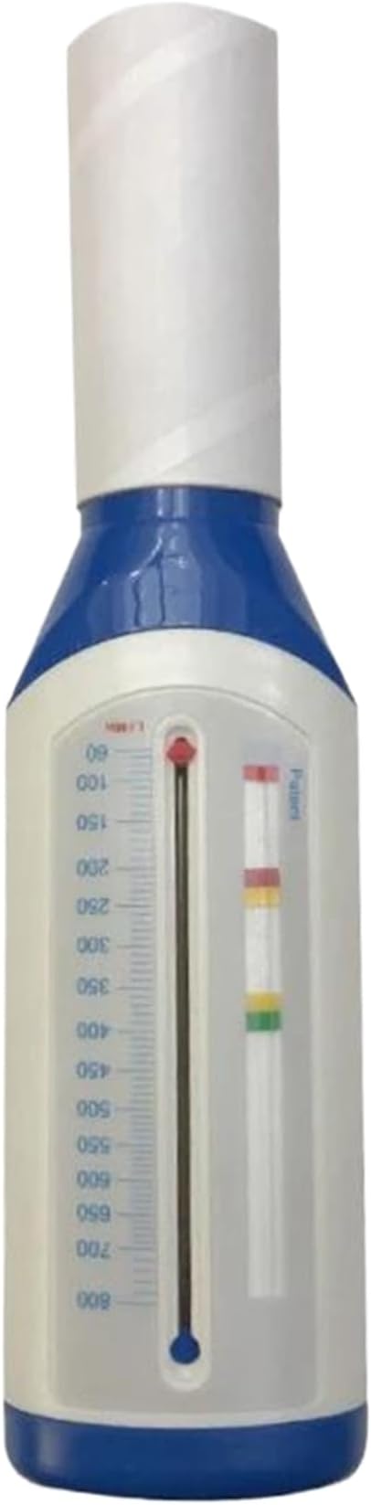 Spirometer Portable Peak Flows Meter Personal Pocket Incentive Spirometer Adult with Scale & Mouthpiece Breathing Exercise Device for Lungs Asthma Monitor for Women Men