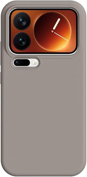 CONSTRAIN - Xiaomi Mi 17 Pro ile uyumlu Kamera Korumalı Silikon Arka Kılıf - Gri