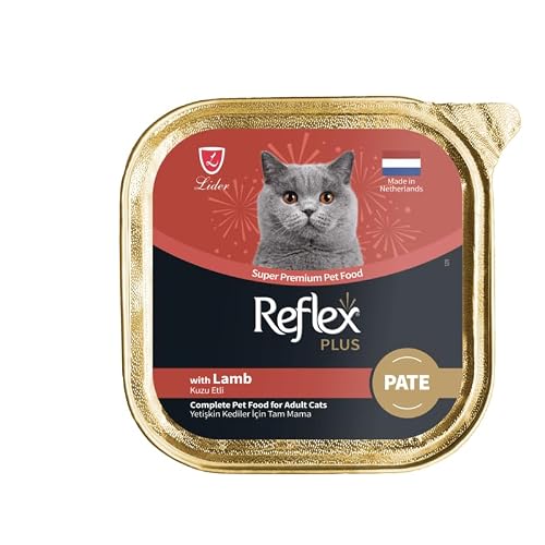 Reflex Plus Pate Kuzu Etli Yetişkin Kedi Maması 85 Gr