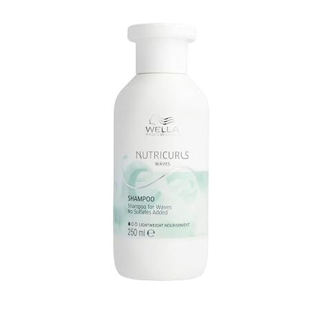 Wella Professionals NUTRICURLS - Champú para Ondas - Nutre y Define las Ondas - Formulado con el Complejo Nourish-In - Sin Sulfatos