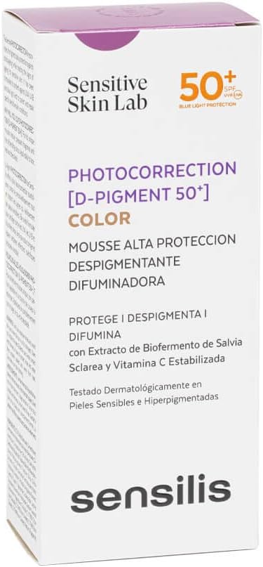 Sensilis Photocorrection D-Pigment SPF50+, Colour Mousse, 40 ml
