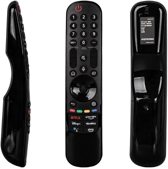 Wellhise LG Smart TV için Evrensel Uzaktan Kumanda - Tüm LG Smart TV Modelleriyle Uyumlu (Ses Kontrolü veya İşaretçi Fonksiyonu Yoktur)
