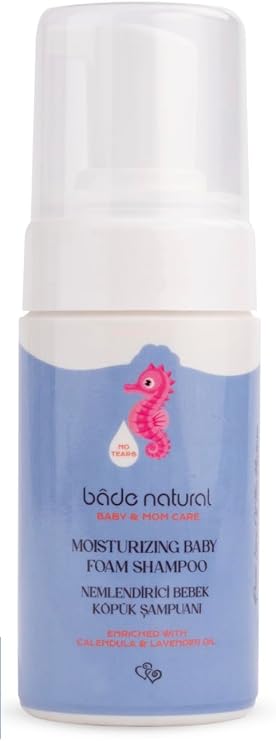 Nemlendirici Bebek Köpük Şampuan%100 Doğal 100 ml