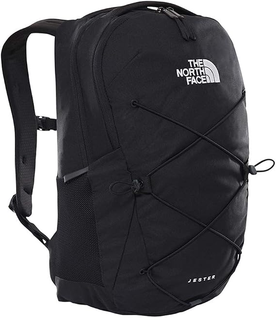 The North Face Jester Backpack Rucksack Outdoor JK3 Black