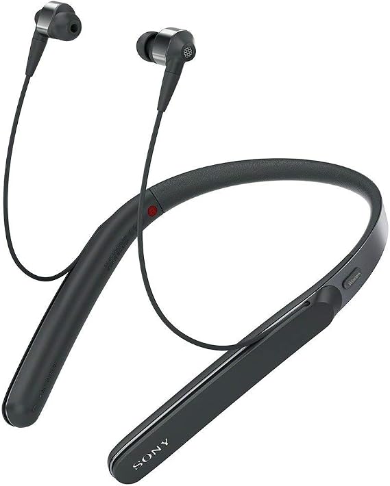 Sony Wireless Noise Canceling Headphones WI-1000X: Bluetooth/Amazon Alexa Compatible/Hi-Res Compatible Up to 10 Hours of Continuous Playback Canal Type with Microphone 2017 Model 360 Reality Audio