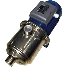 FORAS Plus self-priming pump P3A-100/5 made of stainless steel, made in Italy, continuous operation, 230 V, 0.75 kW, flow rate 77 L/min, pressure 52 m