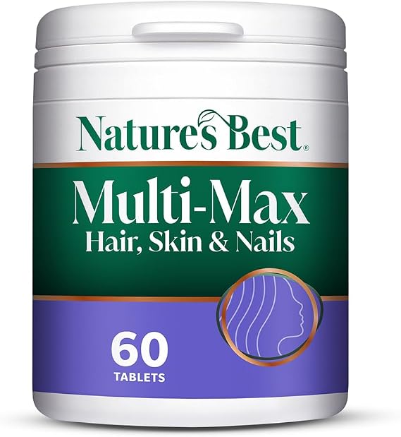 Nature's Best Multi, Max Multivitamin for Hair, Skin and Nails, 60 Tablets
