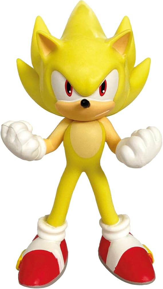 Comansi Sonic Figures, Super Sonic, 9 cm