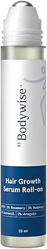 Be Bodywise Rosemary Hair Growth Serum Roll On | 3% Redensyl & 2% Anagain | Hair fall control serum for Women & Men | Promotes Hair Growth & Stimulates Hair Follicles | For All Hair Types | 25ml