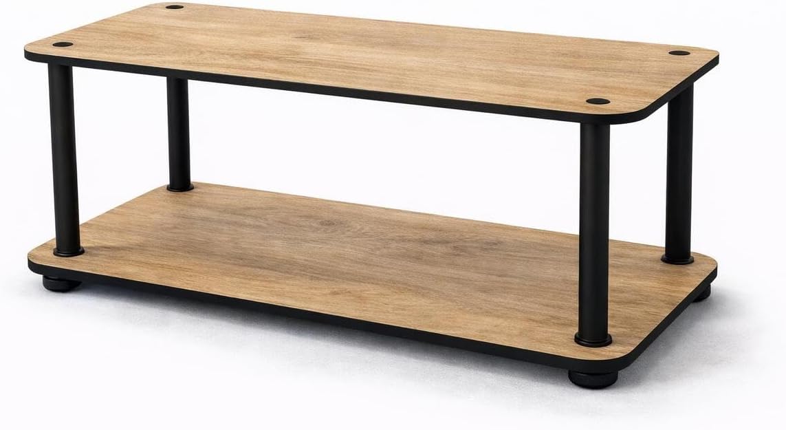 Volrant Orta Sehpa Modern Dikdörtgen Sehpa 70x30x38 cm – MDF Malzeme, Dekoratif Salon Sehpası, Raflı Tasarım (Mese)