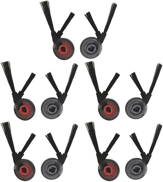 Nylon Side Brush Accessories for eufy Robot Vacuum for Omni S2 and Mop, Easy Install Corner Cleaning, 4 or 10 Pack