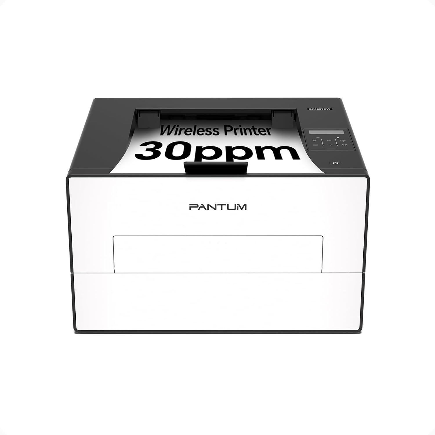 PANTUM BP4209DW Wireless Laser Printer - Black and White for Home Office Use, A4, 30ppm, Auto Duplex, USB 2.0, WIFI, Wi-Fi Direct, Bluetooth, AirPrint, Mopria, Includes 1 Genuine Starter Toner