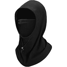 Ski Mask Windproof Cycling Balaclava Thermal Neck Gaiter Face Mask Warm Headwear Multifunctional Scarf Soft & Warm Adjustable Hood Hat for Running Skiing Cycling Motorbikes Hiking
