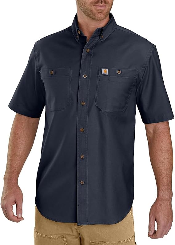 Carhartt メンズ Rugged Flex Rigby 半袖ワークシャツ
