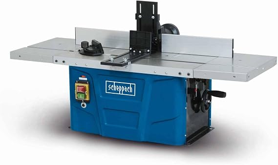 Scheppach HF50 Router Table, 1500W, Variable Speed 11500-24000rpm, 40mm Spindle Height, Table Extensions, 1/2in & 1/4in Collets