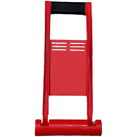 Drywall Carrier Handle, ABS Plastic, 6.5 x 14.6 in, Red Board Lifter, 176 lbs / 80 kg Capacity Plywood Carrier, Gypsum Board Lift Panel Mover Tools
