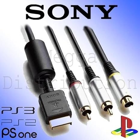 OFFICIAL Sony PlayStation S-Video Lead SCPH-10480 For PS One PS2 PS3 for HIGHER CLARITY