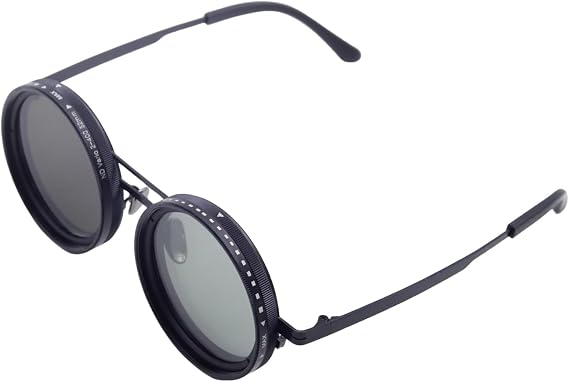 Worparsen Updated Round Polarized Sunglasses with Advanced ND Filter Tech Infinity Dimming for Comfort Multifunctional Glasses for Outdoor Adventures Everyday Use