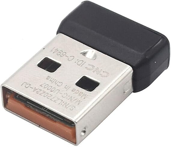 Generic Wireless USB Receiver Adapter Compatible with Logitech M185 M950 M720 M325 M235 M705 Wireless Mouse and Keyboard