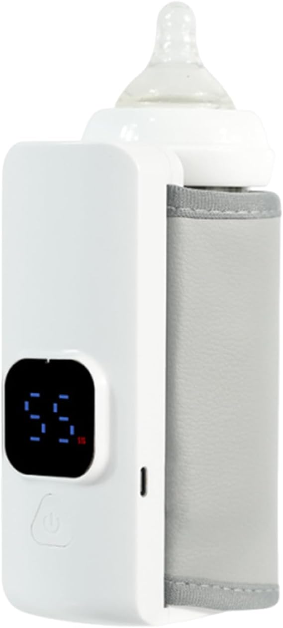 Travel Bottle Warmer Smart Display Portable Battery-Powered Nursing