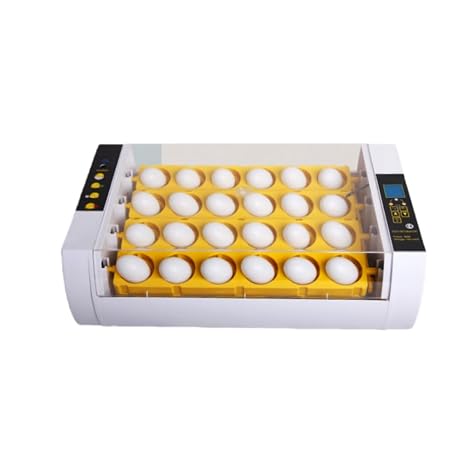 Egg Incubator, 24 Eggs, Automatic Temperature Control, Dedicated Egg Incubator, Easy Operation, Egg Incubator, Constant, Egg Incubator, Fully Automatic, Incubator, 24 Pieces, Hillbird Egg