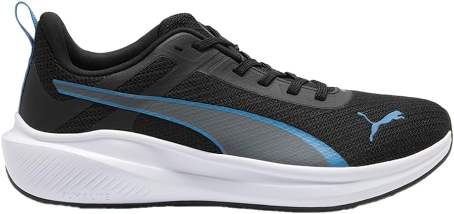 PUMA Mens Rocket Fuel Lite Running Sneakers Shoes - Black