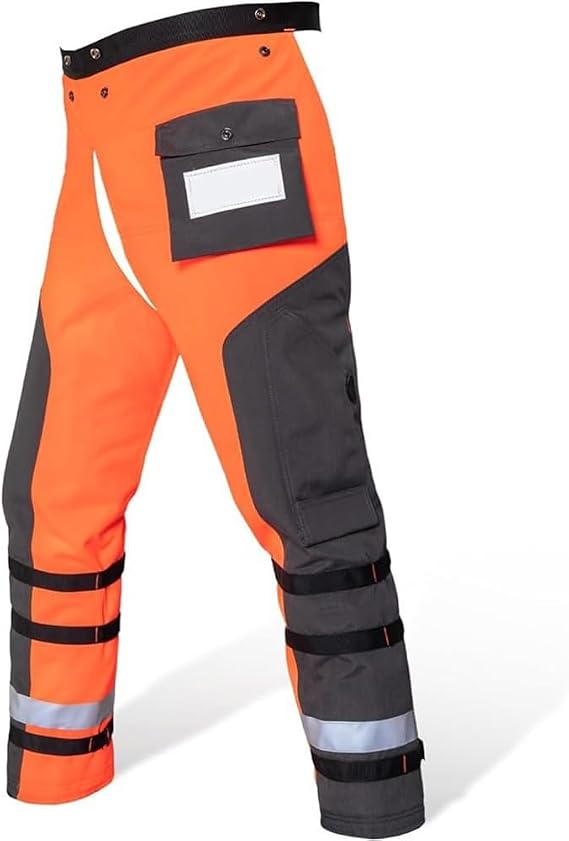 Technical Chainsaw Pants Classic Chainsaw Protective Trousers Tree Arborist Chainsaw Protectors Chainsaw for Cutting and Logging 9 Layers Lightweight Chainsaw Pants Adjustable Belt(M)