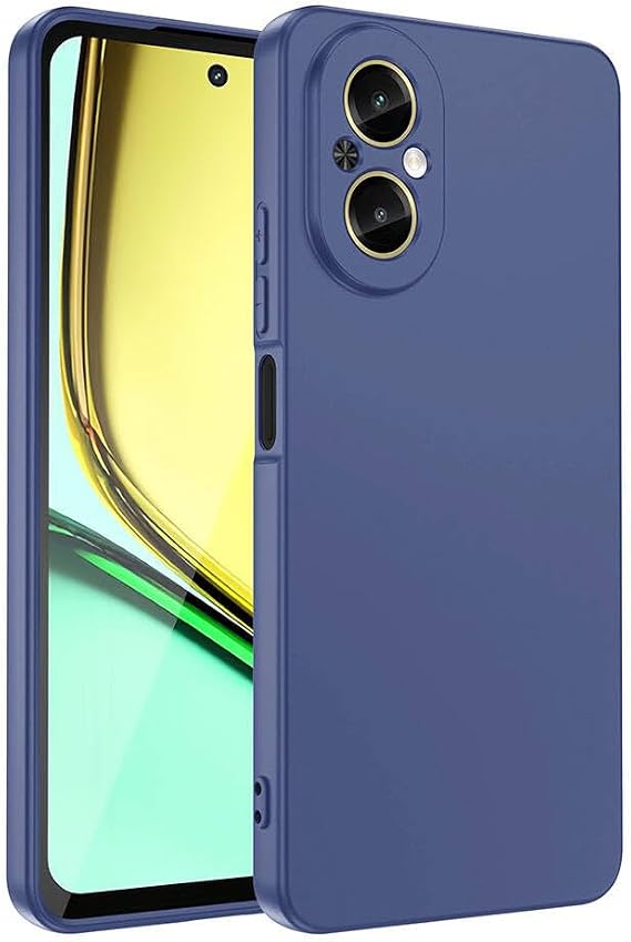 Coverzone Realme 12 Lite İle Uyumlu Kılıf Z-Mara Lansman Vieri Tam Koruma Arka Kapak Kamera Koruma Çıkıntılı Pürüzsüz Yüzey