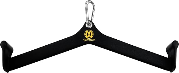 LAT Pull Down Bar, LAT Pulldown Attachments T-bar V-bar,Pull Down Bar with Ergonomic Handle, Tricep Bar Back Strength Training Handle, Grips Cable Back Attachments for Home Gym
