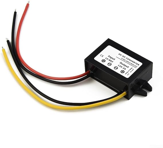 DC-DC Step Down Converter Module 15V-72V to 12V 2A Regulator Power Supply 18V 24V 36V 48V 60V Switching Mode Voltage Reducer Circuit Board
